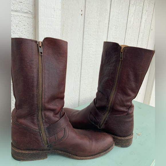 Frye Buckle Boots - Picture 11 of 11